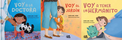 3 Libros - Voy Al Doctor + Jardín + Hermanito El Ateneo