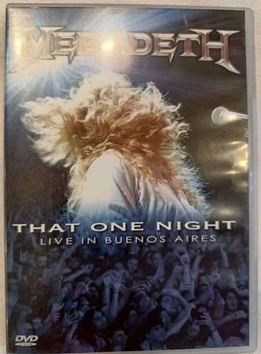 Megadeth That One Night Live In Buenos Aires Dvd