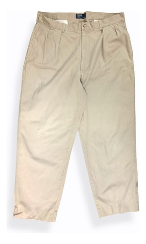 Lote Conjunto Ropa Marca Polo Xl Camisa Pantalon Trabajo Beige (Usado)