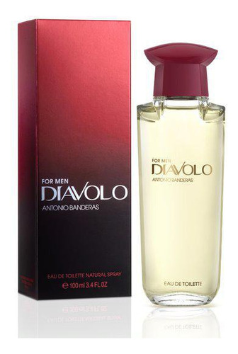 Perfume Masculino Antonio Banderas Diavolo 100ml