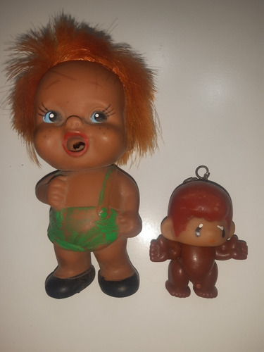 Figuritas De Goma Retro Tipo Japon Ochenteras