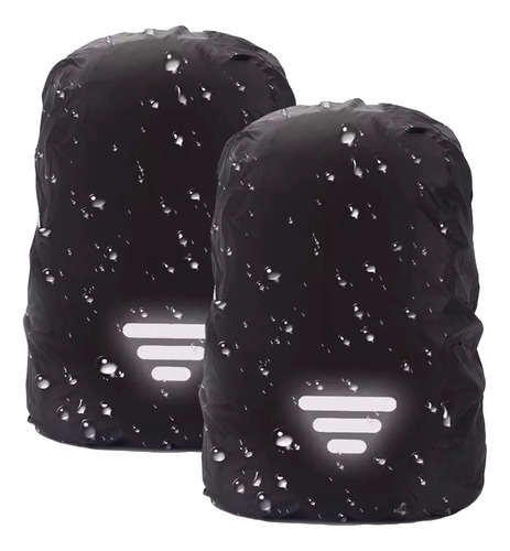 2pcs Funda Impermeable Para Mochila Para Senderismo Camping