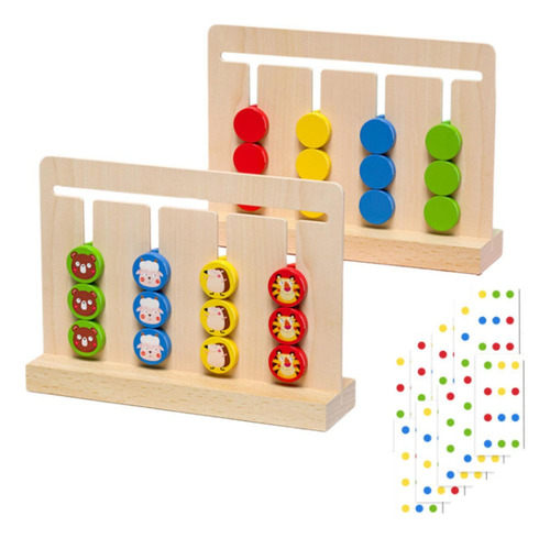 A Juegos Mesa Rompecabezas Toys Slide Para Combinar Colo