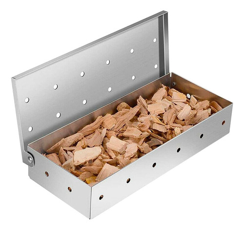 Caja Ahumadora Para Parrillas Con Chips De Regalo