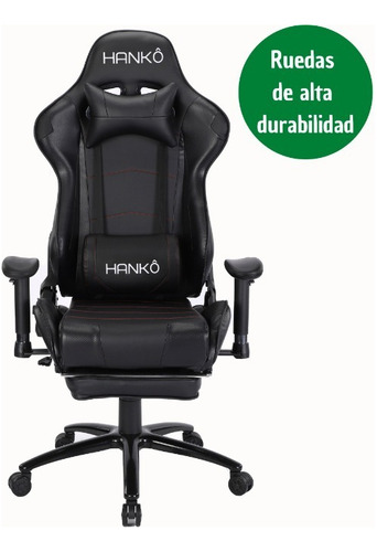 Imagen 5 de 10 de Silla Computadora Gamer Ergonómica Hanko Memoria Inteligente