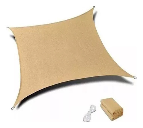 Lona Toldo Vela Rectangular 4x2 Mts Malla Sombreadora Toldo