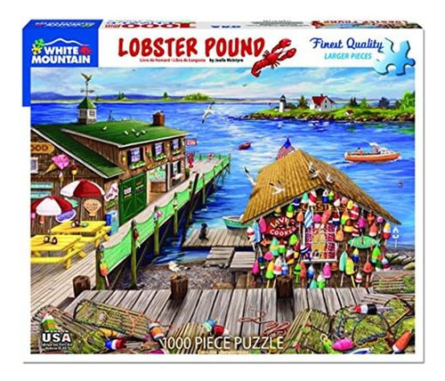 White Mountain Puzzles Rompecabezas De 1000 Piezas Con Libra