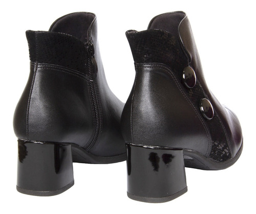 Imagem 3 de 5 de Bota Cano Curto Piccadilly 654004-4 Feminino