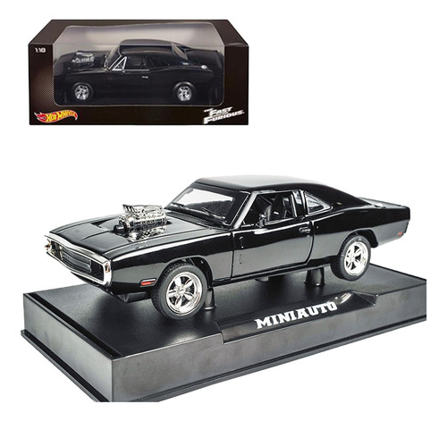 Rapido Y Furioso Dodge Challenger 1970 Miniatura Metal Autos