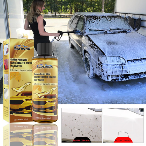 Cera Para Lavado De Autos, Cera De Palma Dorada Para Automóv