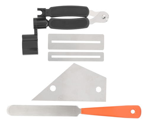 Kit De Herramientas Para Guitarra, 3 En 1, De Acero Inoxidab