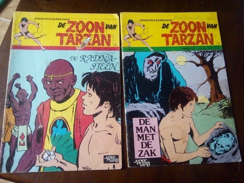 De Zoon Van Tarzan Comics Números 34 Y 35 En Finlandés