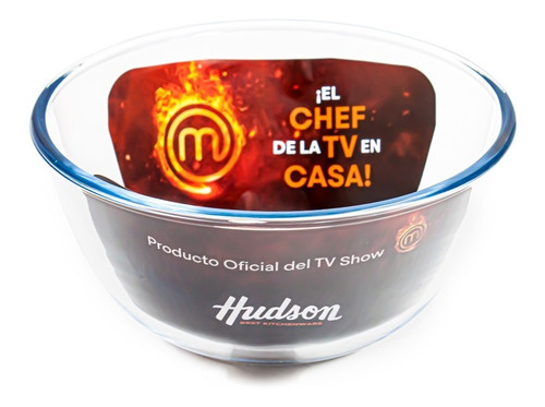 Ensaladera Bowl Hudson De Vidrio 23 X 11 Cm  Masterchef 