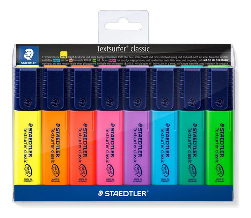 Rotulador fluorescente Staedtler Textsurfer Classic, 8 pulgadas