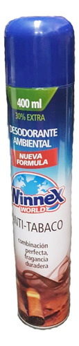 Desodorante Ambiental Winnex 400ml Anti Tabaco