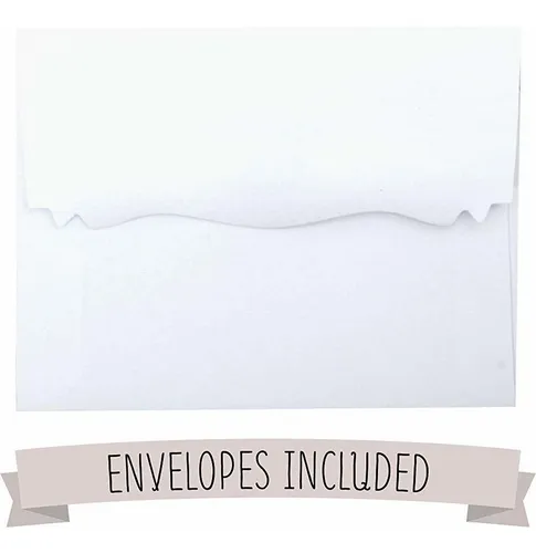 Invitaciones En Forma De Mono Rosa - Set De 12 Con Sobres