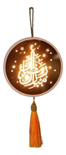 Eid Mubarak Colgante Luz Ornamento Ventana Luz Acrílico Y