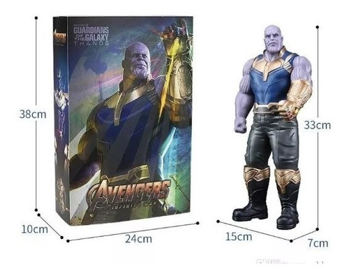 Figura Thanos Marvel Avengers 3 Infinity War 33 Cm  12331 