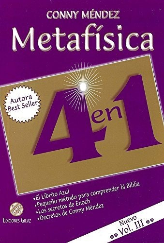Libro : Metafisica 4 En 1. Volumen Iii 2da Edic. - Conny...