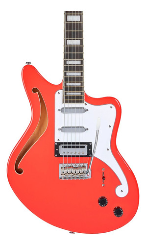 Imagen 2 de 6 de D'angelico Premier Series Bedford Sh Fiesta Red