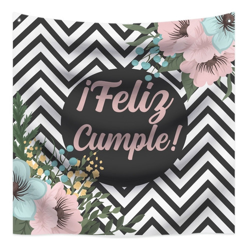 Letreros De Feliz Cumpleaños Para Hombre 1x1 Mts