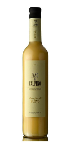 Licor De Huevo Paso Del Calpino 750 Ml