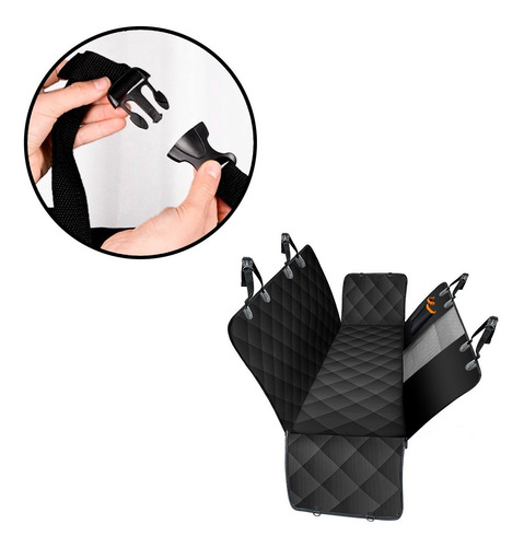 Imagen 5 de 10 de Funda Asiento Auto Cubre Tapizado Perro Mascota Impermeable.