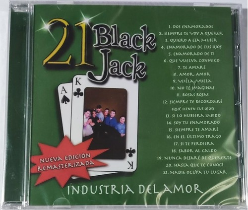 21 Black Jack - Industria Del Amor - Exitos - Cd