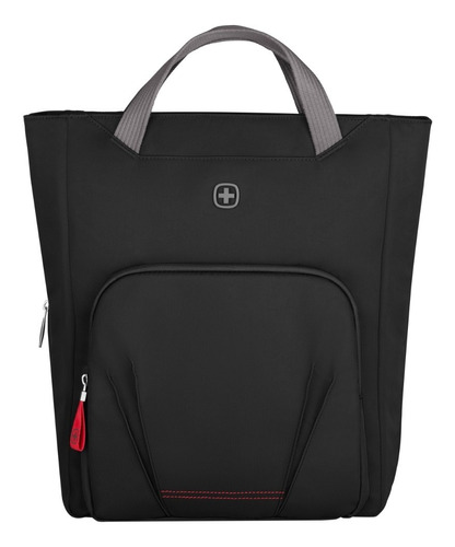 Wenger Motion Tote Bag Para Laptop De 15.6 Pulgadas, Negra Color Negro Color de la correa de hombro Negro Diseño de la tela Nylon