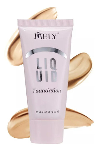 Base De Maquillaje Líquida Mely Foundation 35ml Premium 