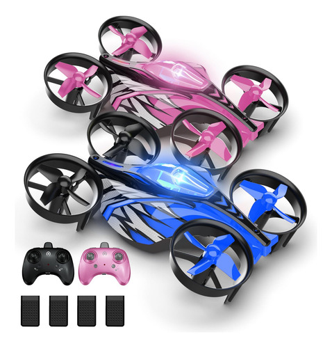 Untei 2 En 1 Mini Drones Para Niños Drone Control Remoto