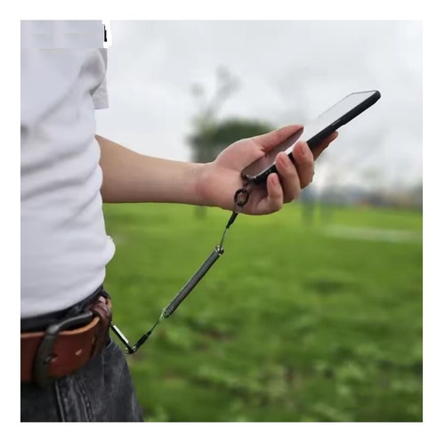 Correa Antirrobo Celular Acero Retráctil