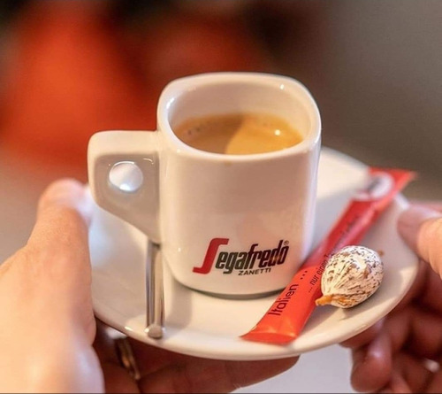 Taza De Café Tamaño Espresso Segafredo, Porcelana 