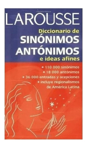 Diccionario De Sinonimos Antonimos E Ideas A Fines - Aauytzz