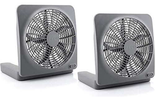 O2cool Treva 10 Inch Battery Powered Fan With Ac Adapter (2 