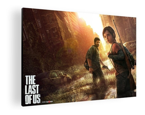 Cuadro Decorativo Mural Poster The Last Of Us 60x42 Mdf