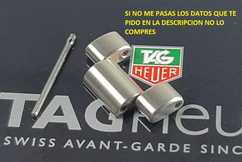 Eslabon Para Reloj Tag Heuer Ba0850 Formula 1 F1 18mm 