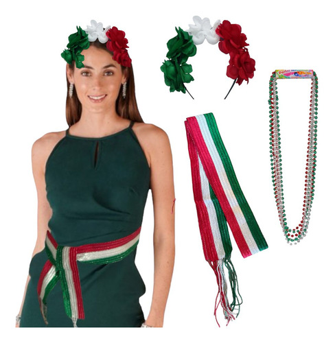 Kit Accesorios Y Decoración Fiestas Patrias Varios Elementos