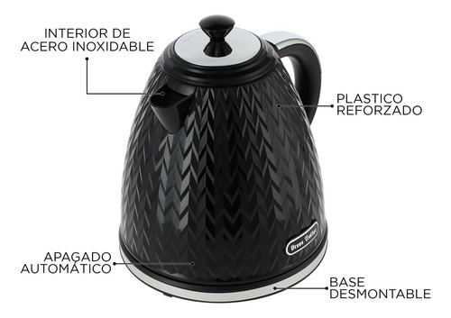 Hervidor Eléctrico 1,7 Litros Ursus Trotter