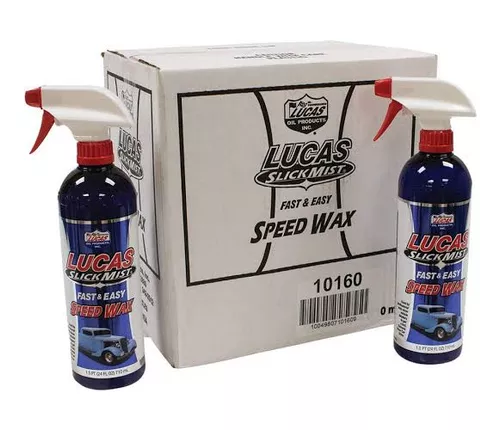 Lucas 10160 Slick Mist Speed Wax - 3 Pk