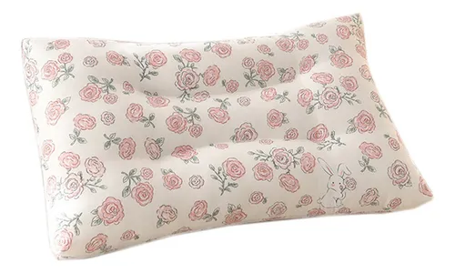 Funda De Almohada En Forma De U, Algodón Supersuave, Pastill
