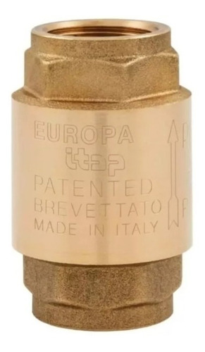 Valvula Check 3 Pulgadas Europa 100% Cobre Italy Gtia Itap