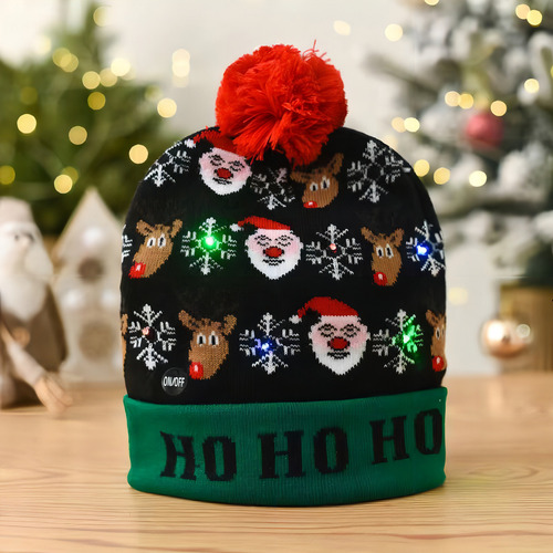 Fiesta De Sombreros Con Luces Led Navideñas Color Hoho Elder Elk
