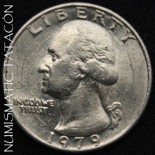 Moneda Usa Quarter Dollar 1979 - Km 164a (Usado)
