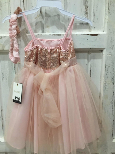 Imagen 3 de 4 de Vestido De Fiesta Importando Beba