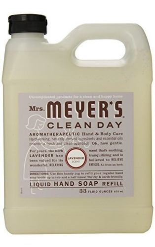 Día De La Señora Meyer Líquido Limpio Mano Repuesto De Jabón