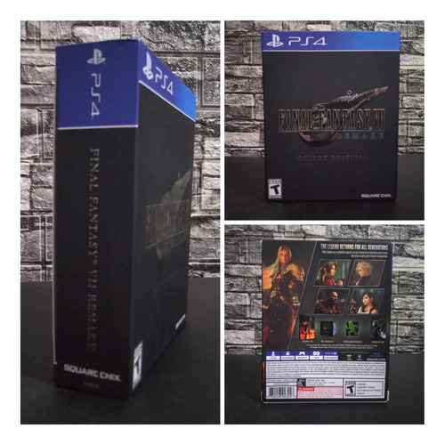 Final Fantasy Vii Remake First Class Edition Colecionador