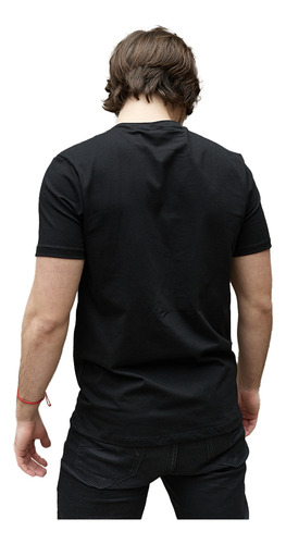 Remera Algodón Con Lycra Hombre Confort Silm Fit Marc Marie