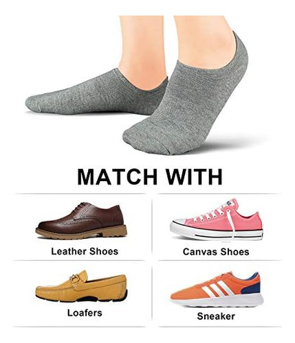 Wernies Low No Show Calcetines Cortos Mujeres Thin Antidesli