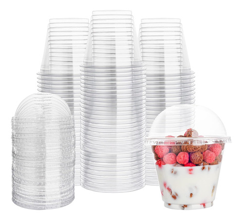 Paquete De 200 Vasos De Plástico Transparente De 9 Oz Con Ta